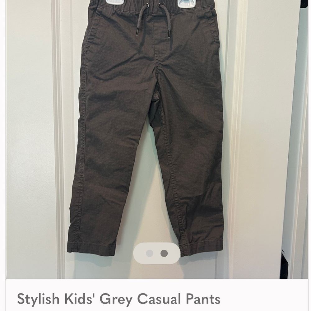Trendy Kids' Gray Casual Pants
